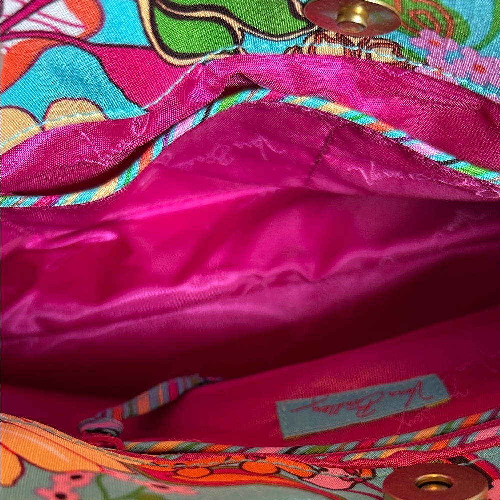 Vera Bradley Multicolor Floral Shoulder Bag - Picture 8 of 8